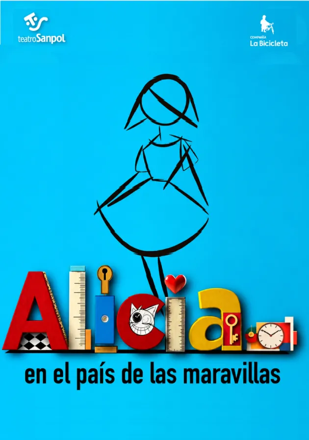Poster del musical Alicia en el país de las maravillas (2025)