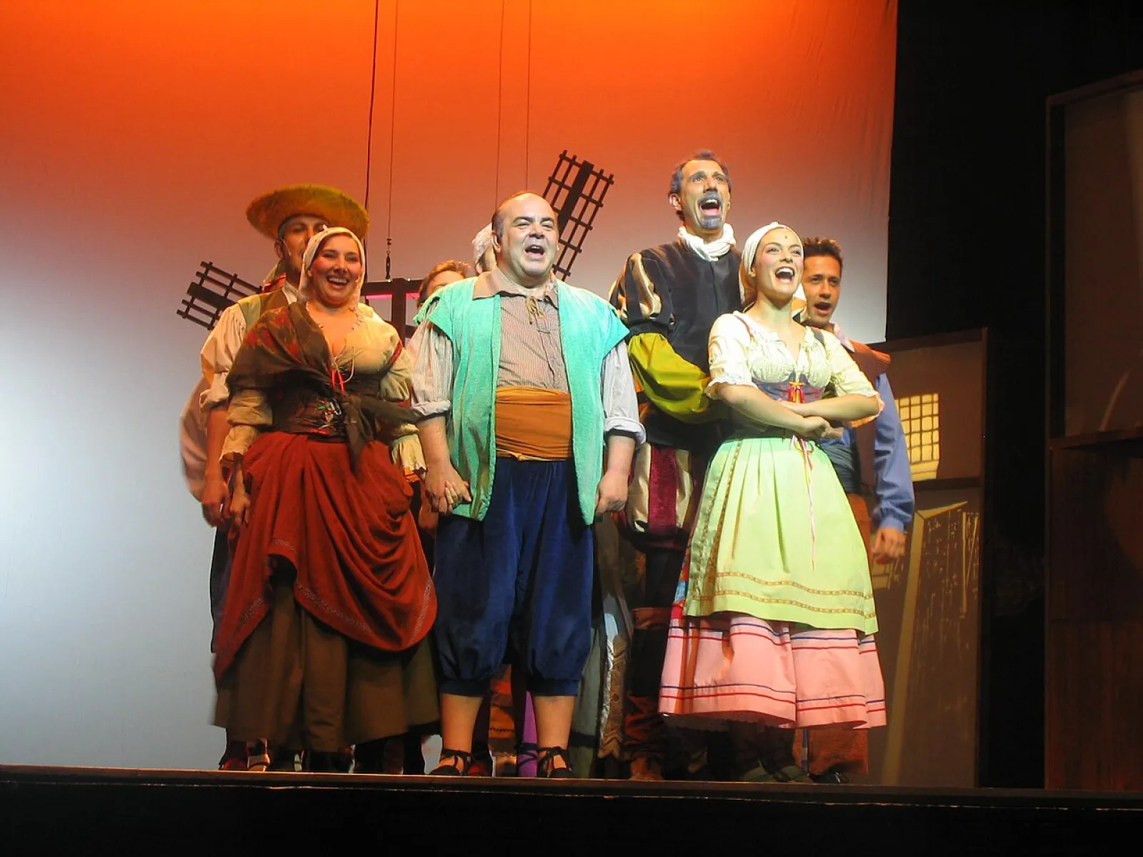 Imagen del musical Sancho Panza (2005)