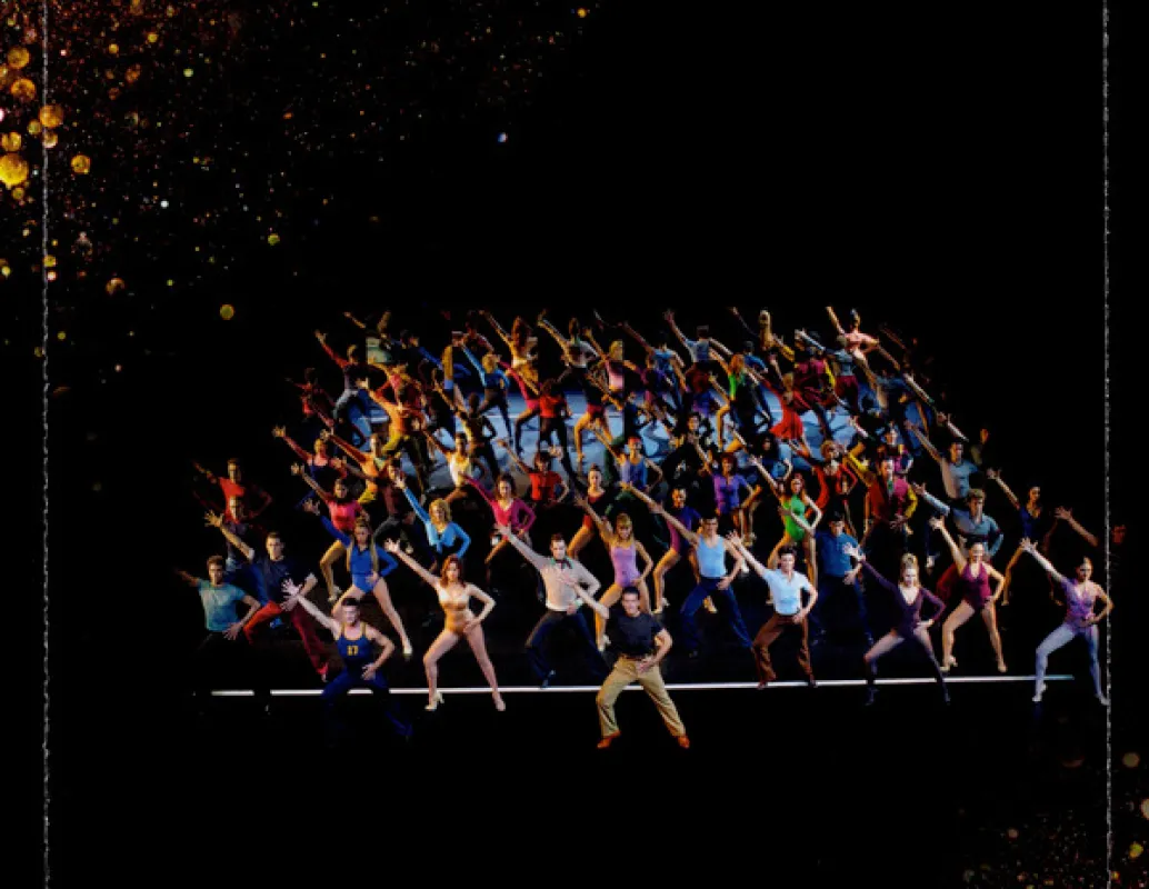 A chorus line