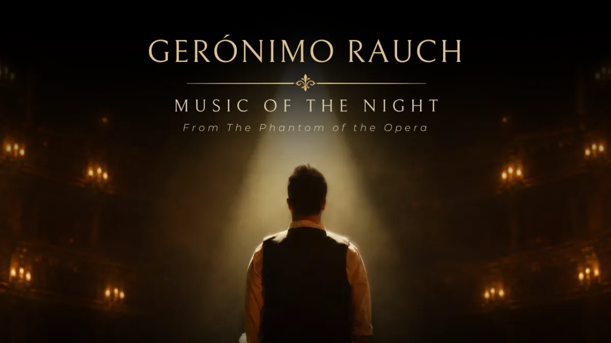 Gerónimo Rauch desvela su single «Music of the Night» en plataformas