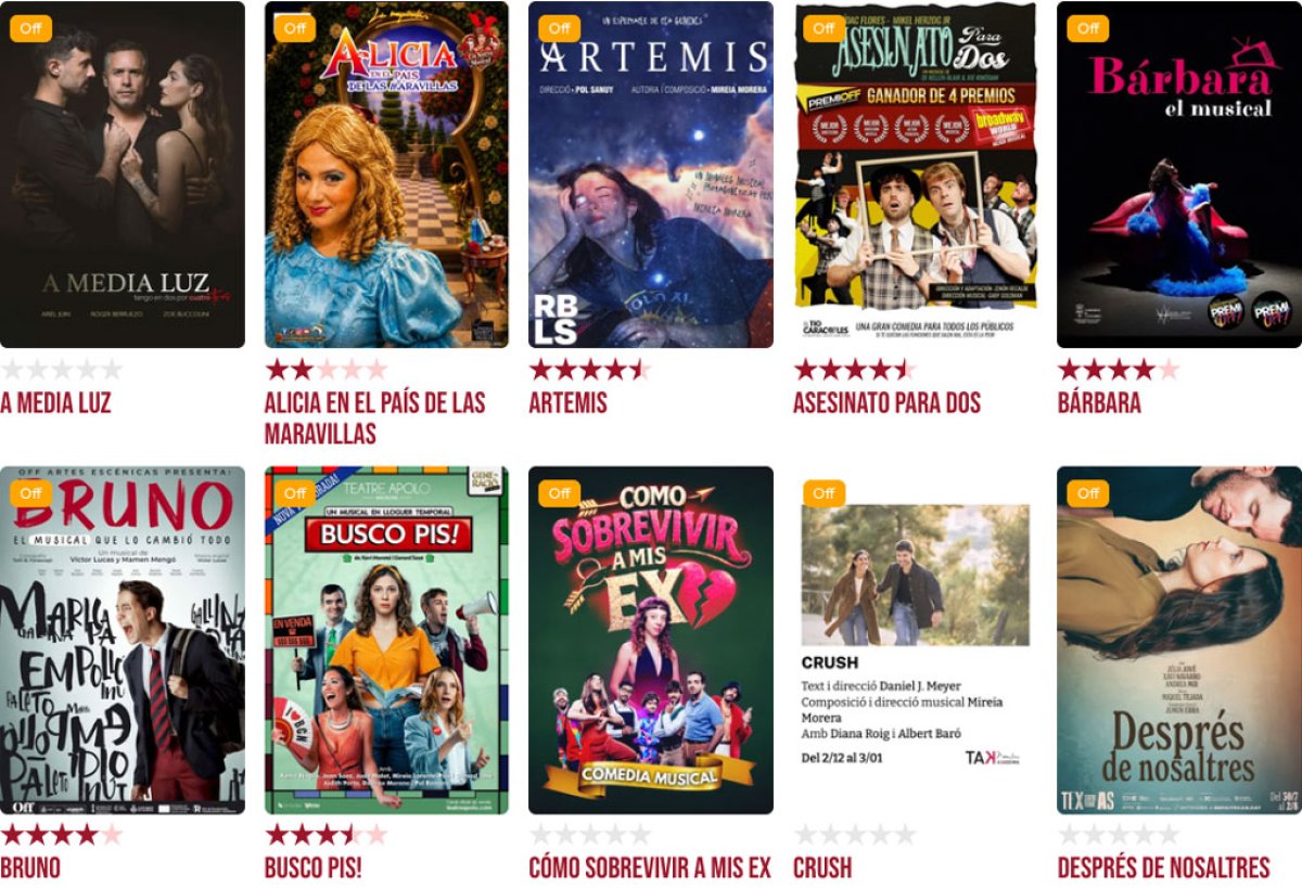 Newsletter Cartelera Musicales · Octubre 2026