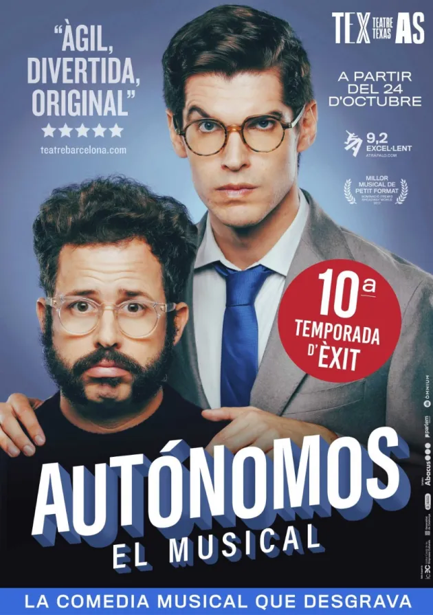 Poster del musical Autónomos