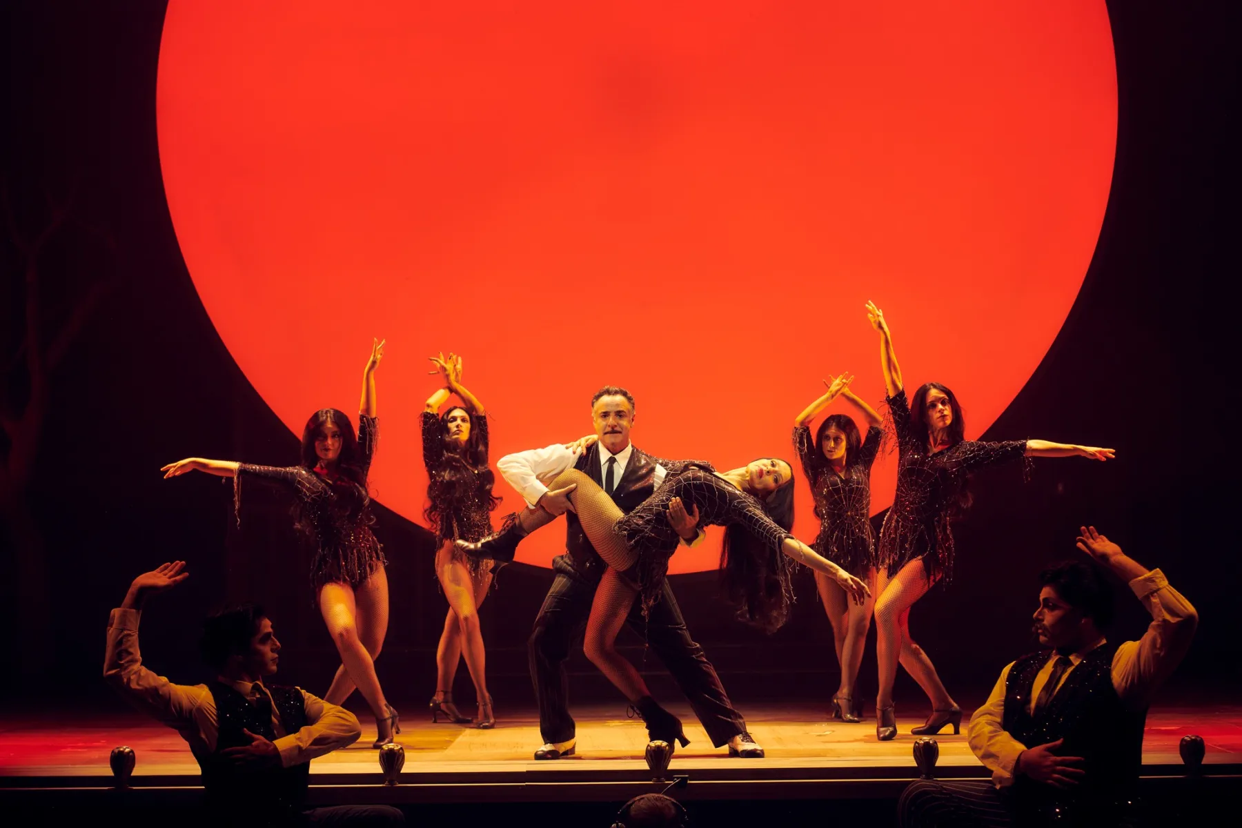Imagen del musical La familia Addams