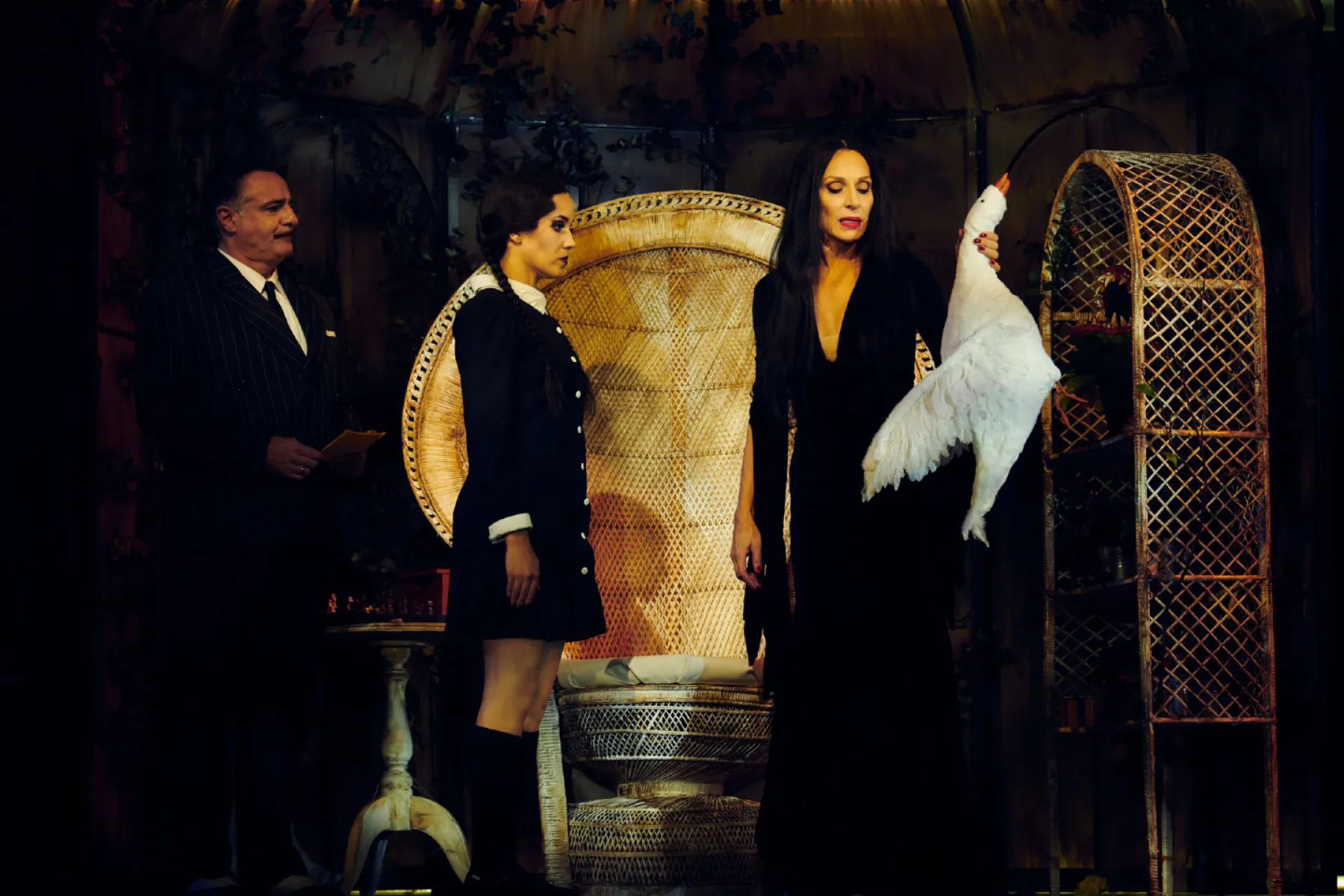 Imagen del musical La familia Addams