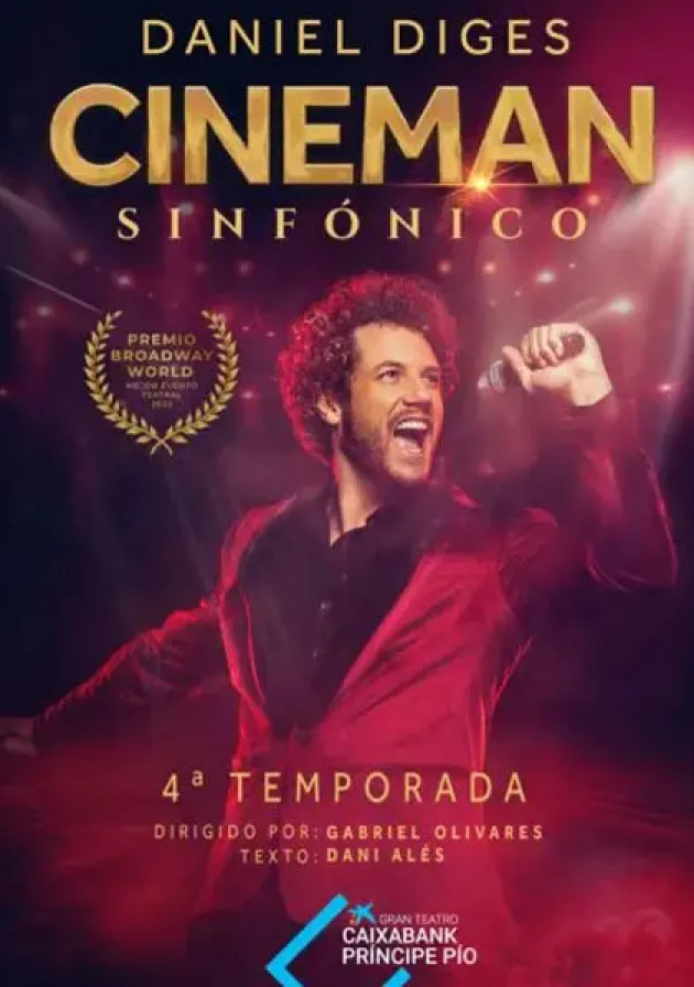 Poster del musical Cineman sinfónico (2022)