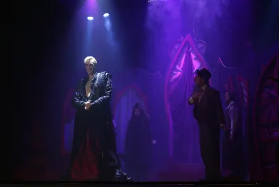 «Drácula, una comedia terrorífica» aterriza en el Rooftop Lírico del Teatro Calderón: estuvimos en su presentación y pase gráfico