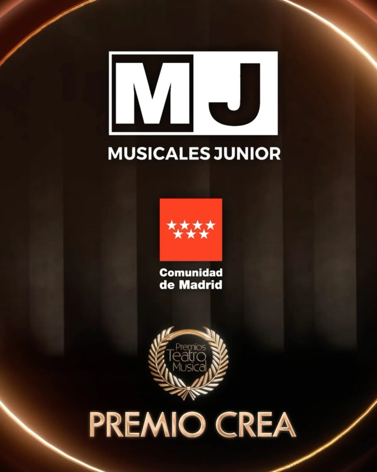 Musicales Junior, galardonada con el Premio CREA en los XVIII Premios Teatro Musical por su impulso al talento joven