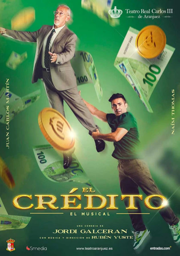 Poster del musical El crédito (2024)