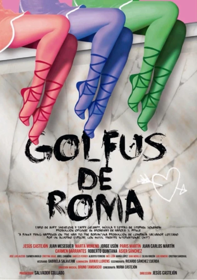 Poster del musical Golfus de Roma (2015)