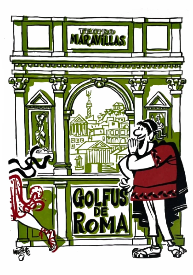 Poster del musical Golfus de Roma (1964)