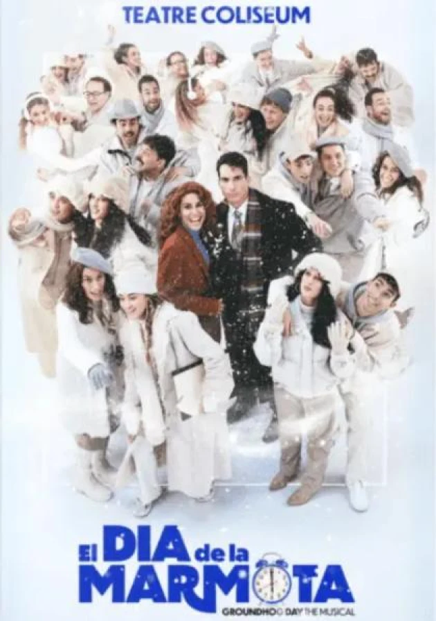 Poster del musical El día de la marmota (2025)
