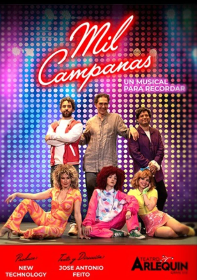 Poster del musical Mil campanas (2024)