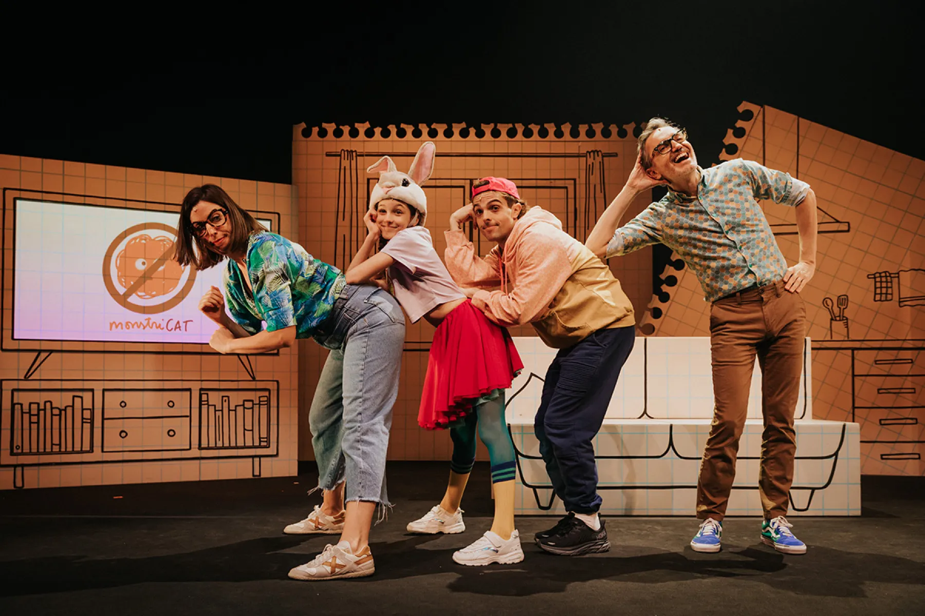 Imagen del musical Bye bye monstre (2021)