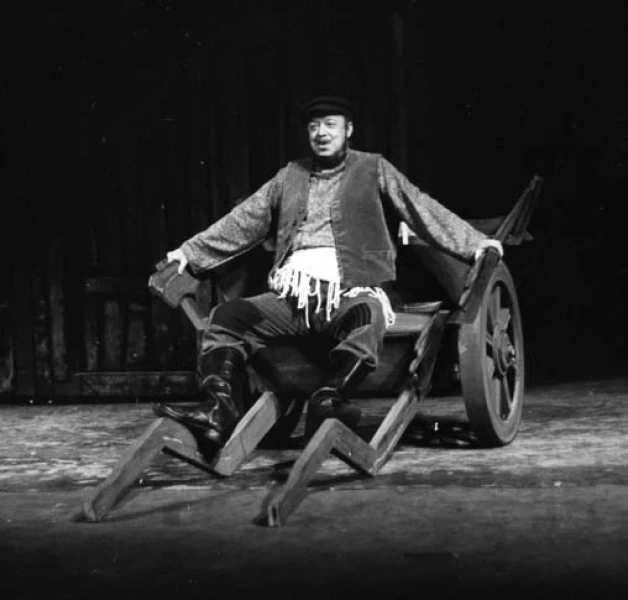 Imagen del musical El violinista sobre el tejado (1970)