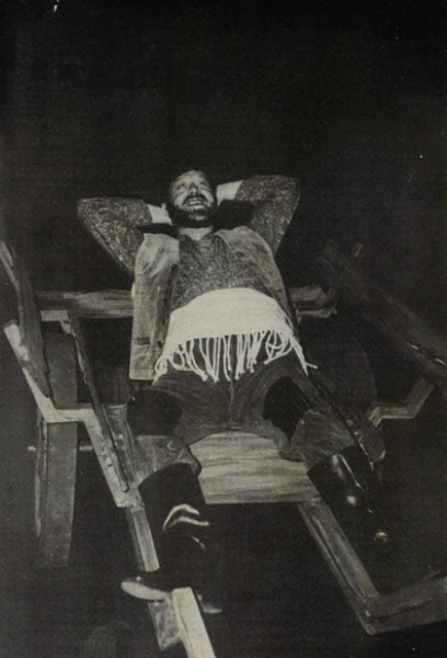 Imagen del musical El violinista sobre el tejado (1970)