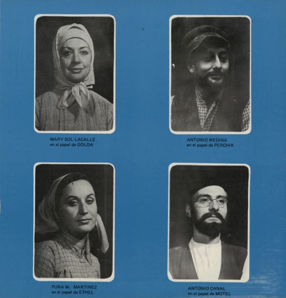 Imagen del musical El violinista sobre el tejado (1970)