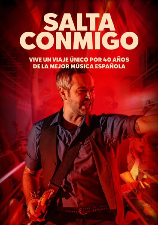 Poster del musical Salta conmigo (2024)