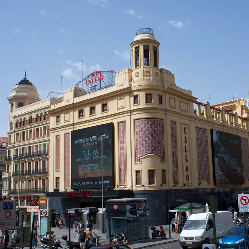Cines Callao / Callao City lights en Madrid