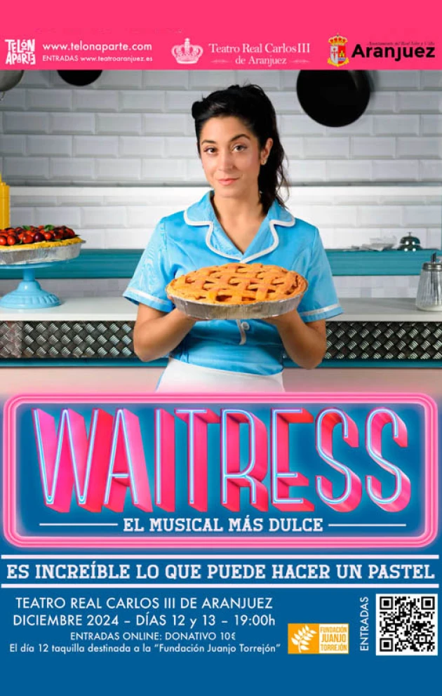 Poster del musical Waitress (2024)