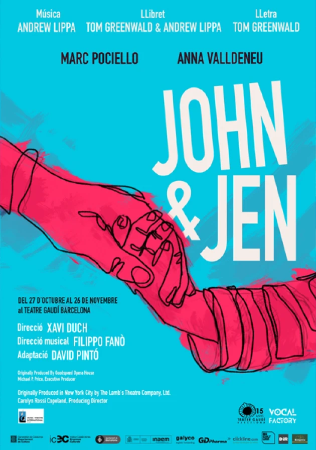 Poster del musical John & Jen (2023)