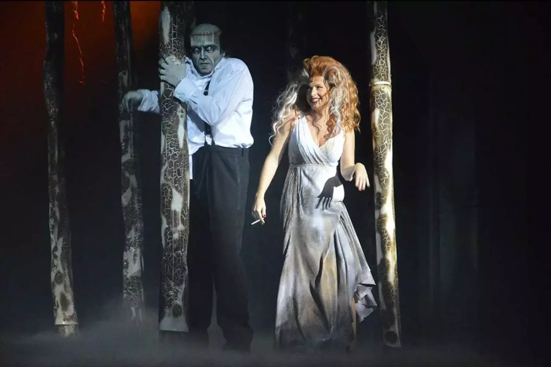 Imagen del musical El jovencito Frankenstein (2018)