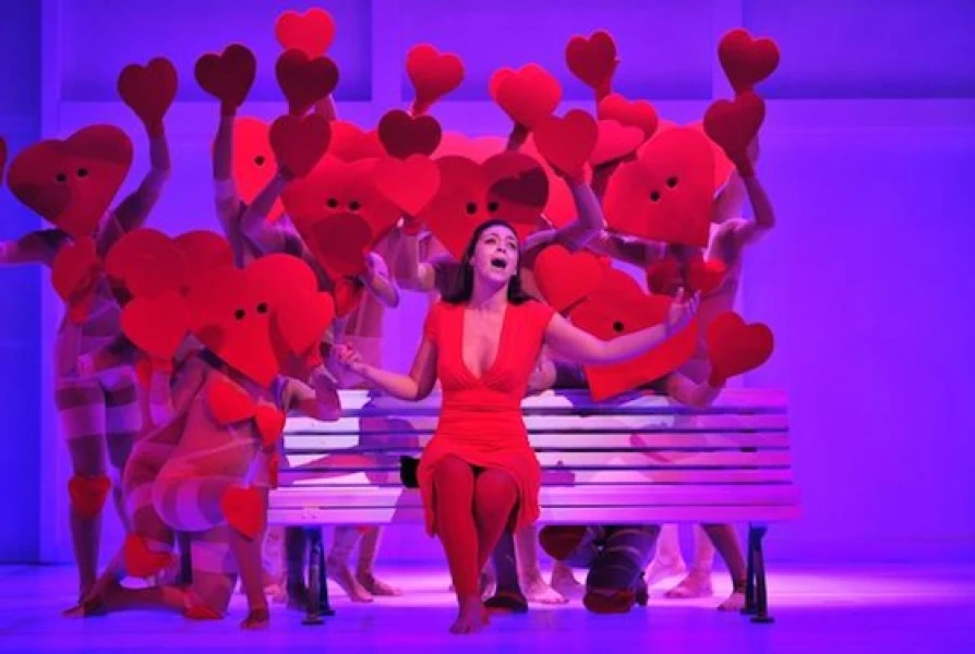 Imagen del musical Enamorados anónimos (2008)