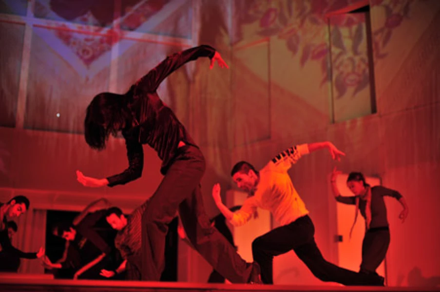Imagen del musical Enamorados anónimos (2008)