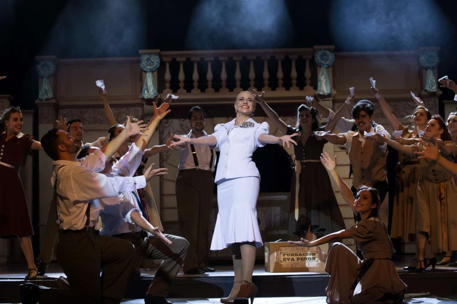 Imagen del musical Evita (2015)