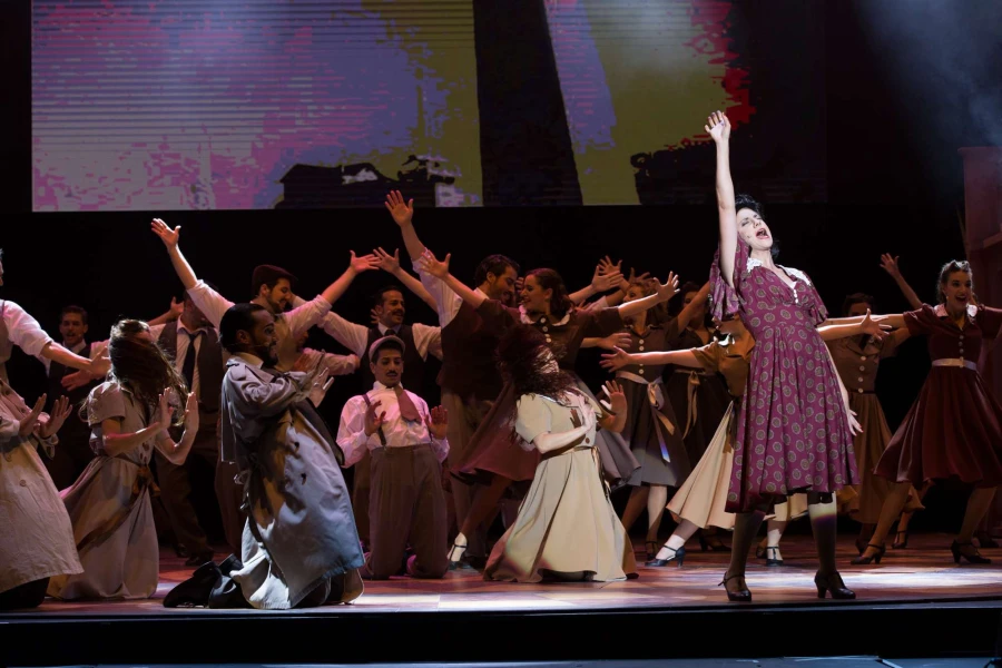 Imagen del musical Evita (2015)