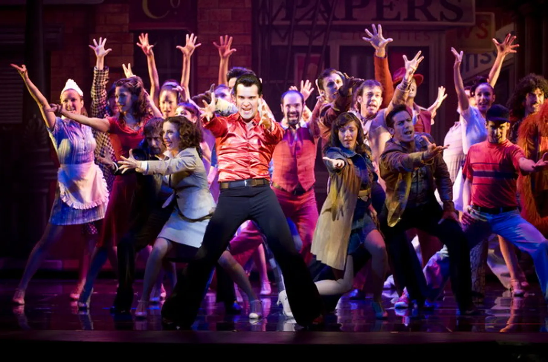 Imagen del musical Fiebre del sábado noche (2009)