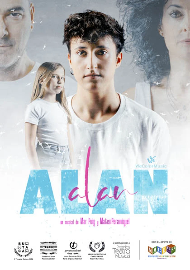 Poster del musical Alan (2022)