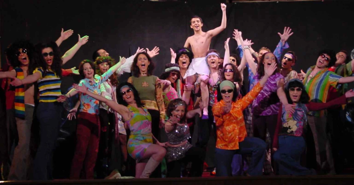 Imagen del musical José y el asombroso manto multicolor (2002)