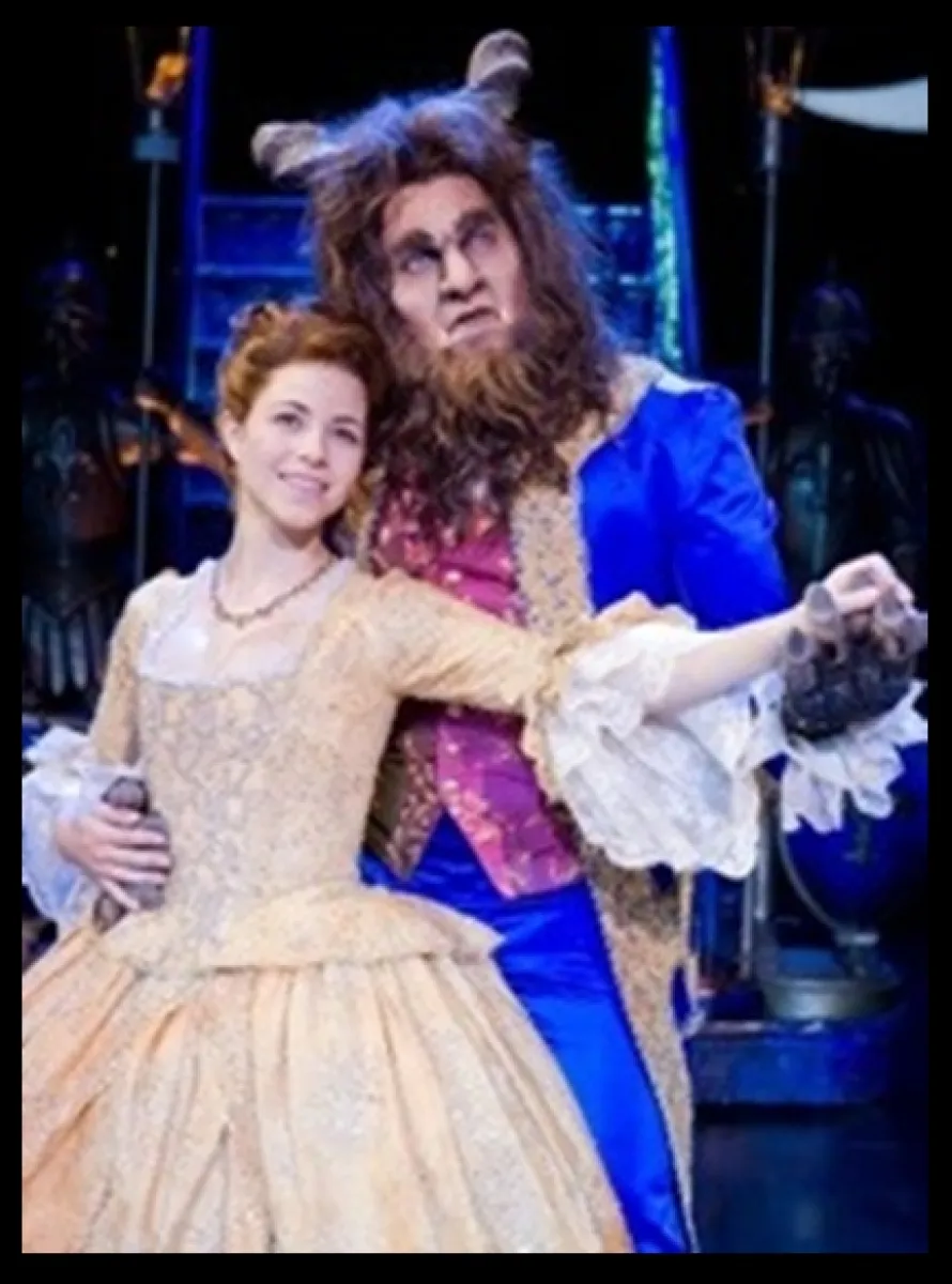 Imagen del musical La bella y la bestia (2012)