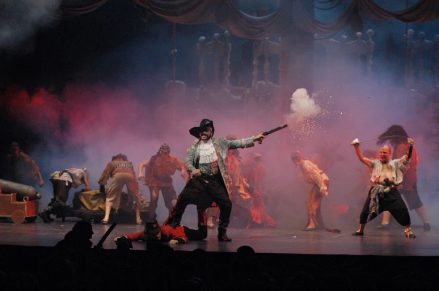 Imagen del musical En nombre de la infanta Carlota (2002)