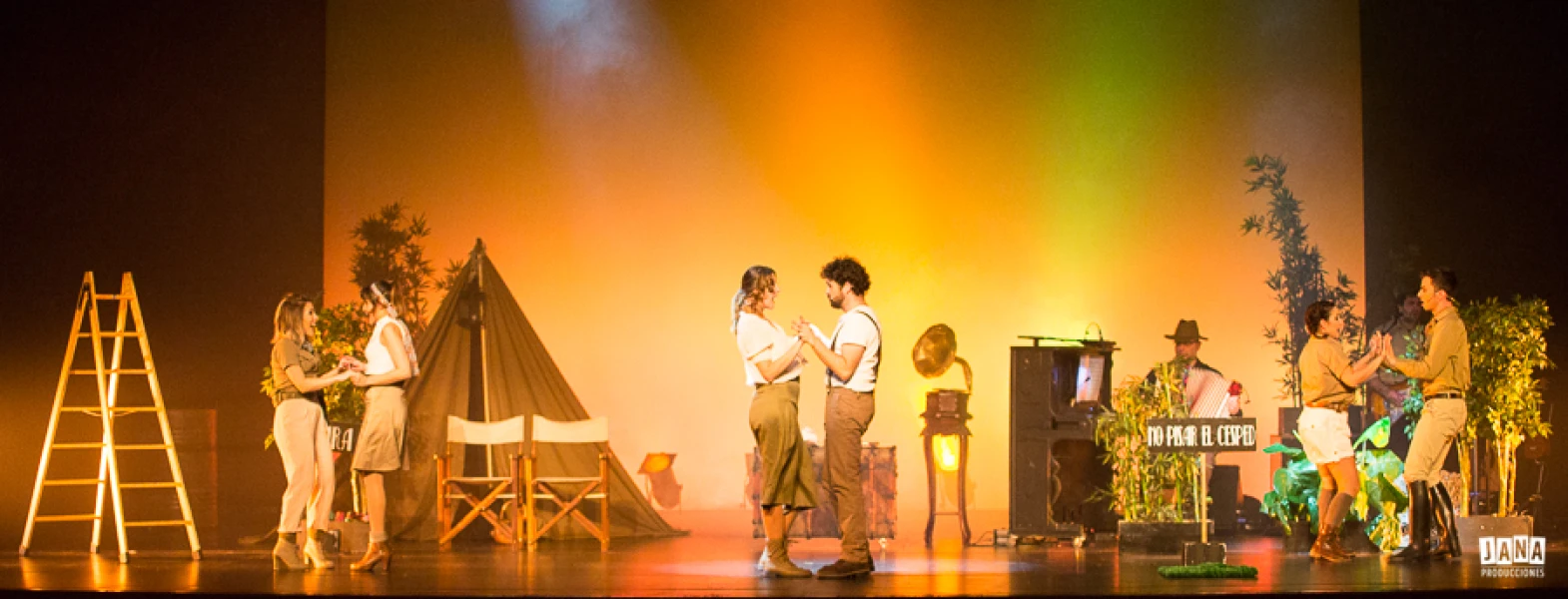 Imagen del musical El diario de Adán y Eva (2015)