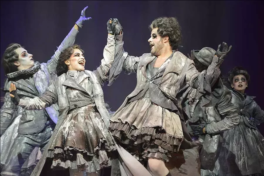 Imagen del musical La familia Addams (2017)