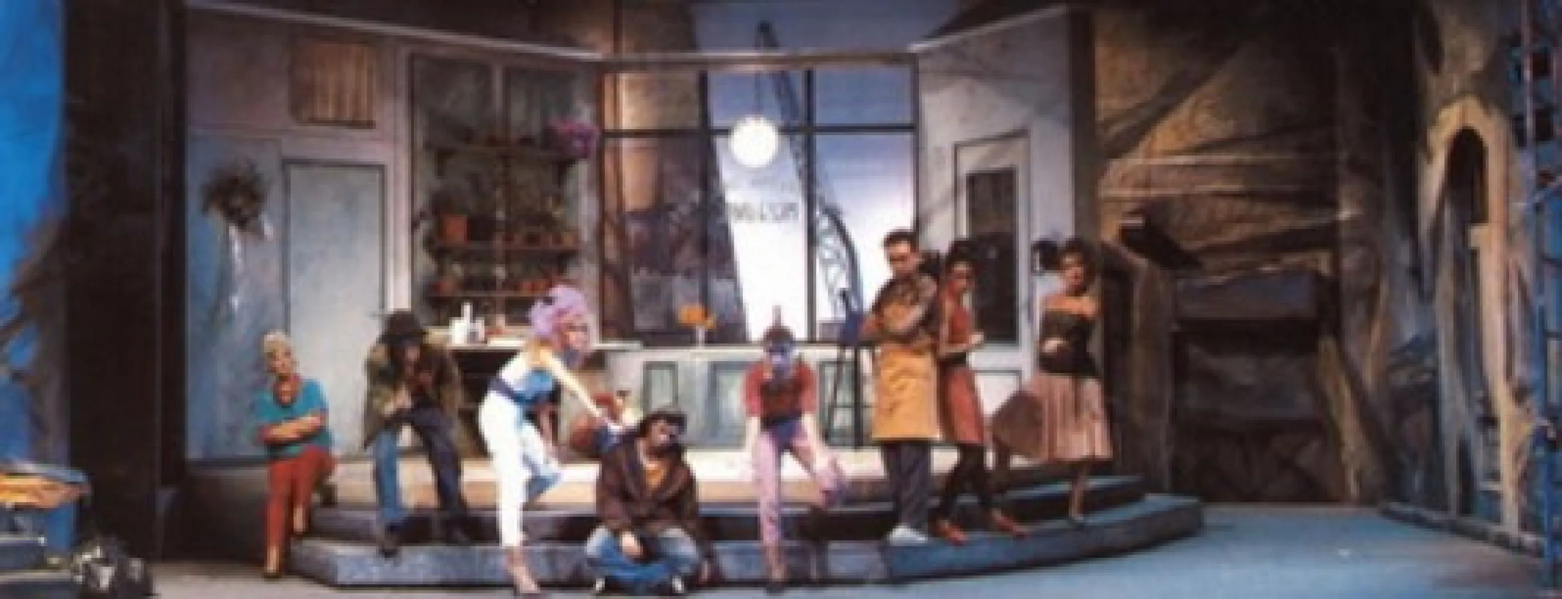 Imagen del musical La botiga dels horrors (1987)