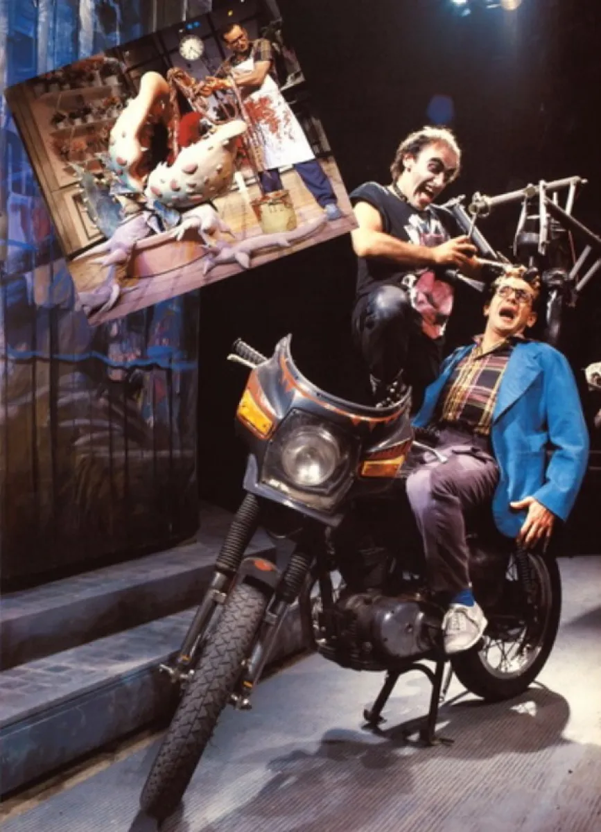Imagen del musical La botiga dels horrors (1987)