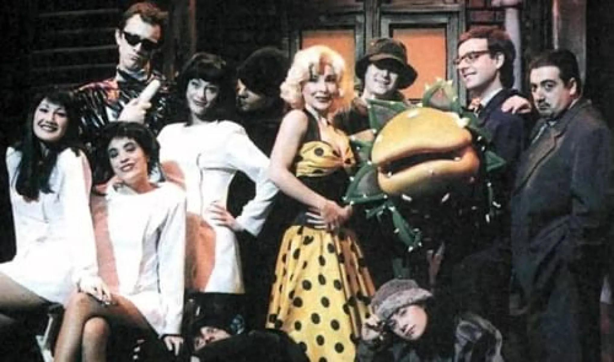 Imagen del musical La tienda de los horrores (1999)