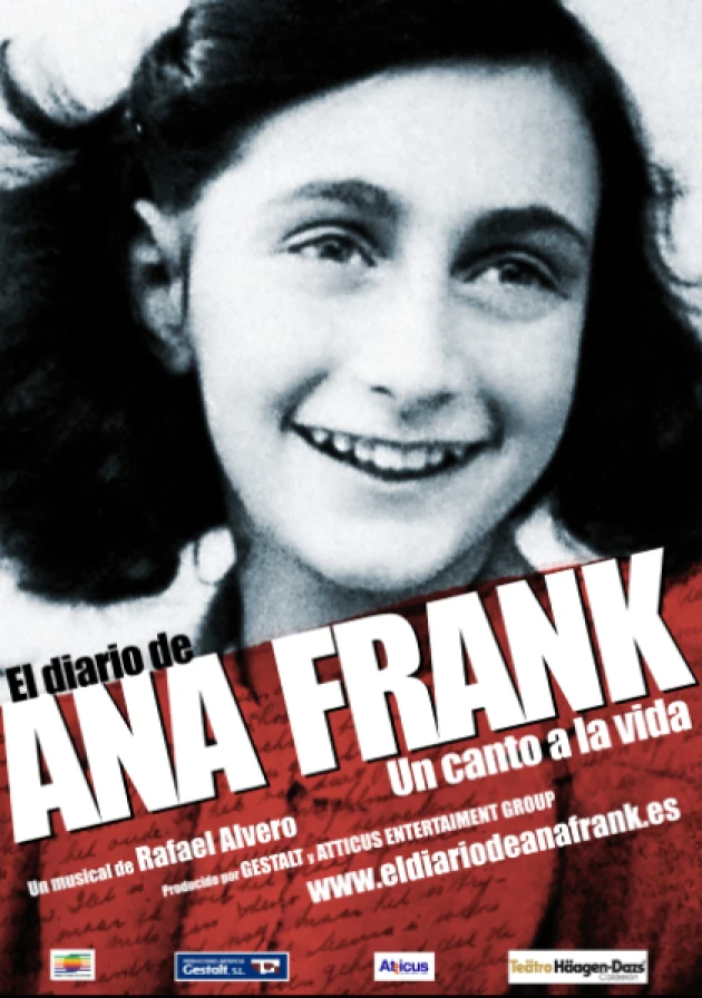 Poster del musical El diario de Ana Frank (2008)