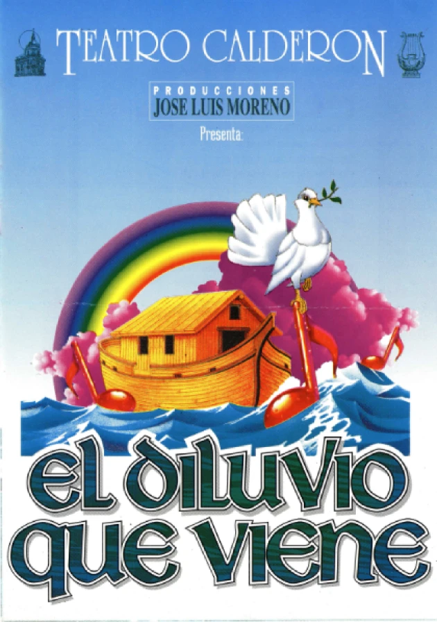 Poster del musical El diluvio que viene (1995)