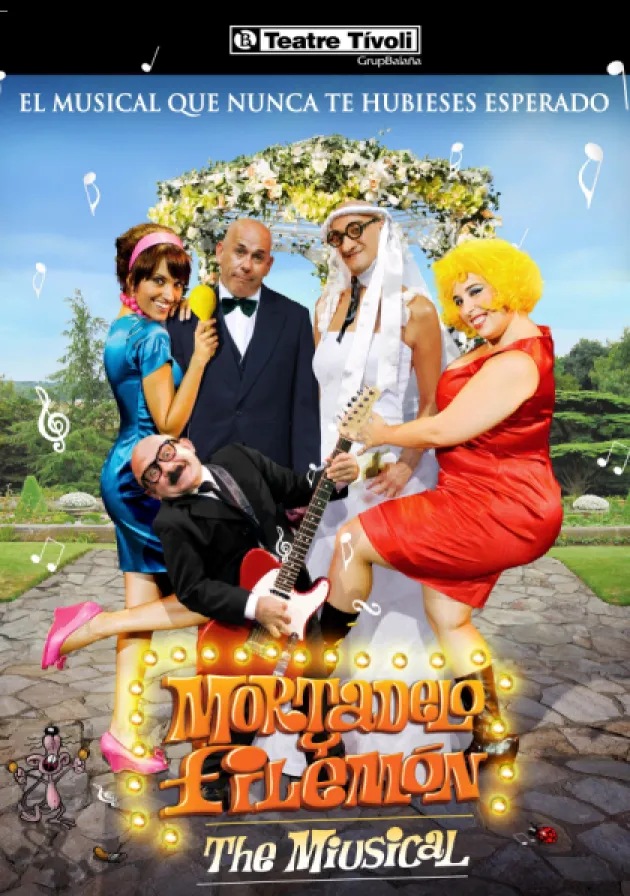 Poster del musical Mortadelo y Filemón (2008)
