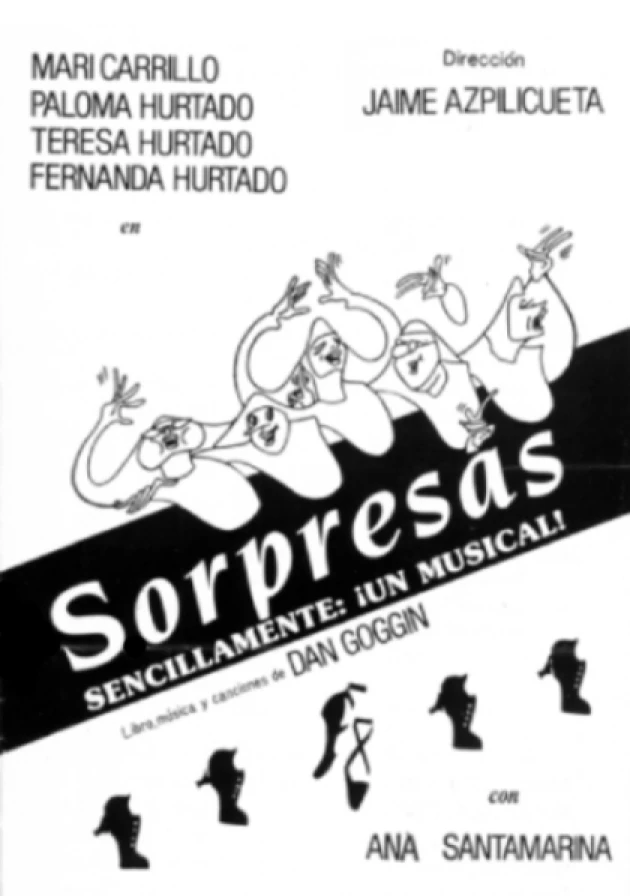 Poster del musical Sorpresas (1988)