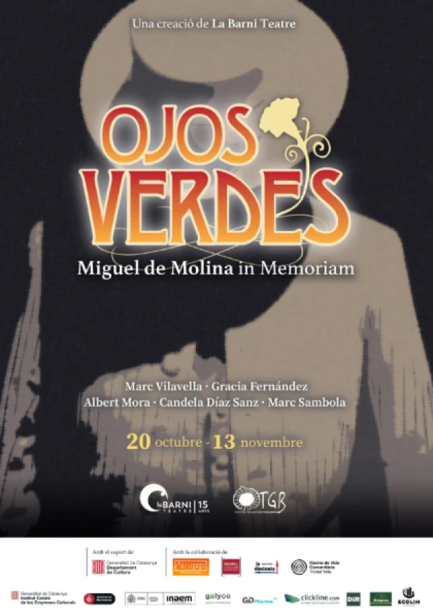 Poster del musical Ojos verdes (2007)