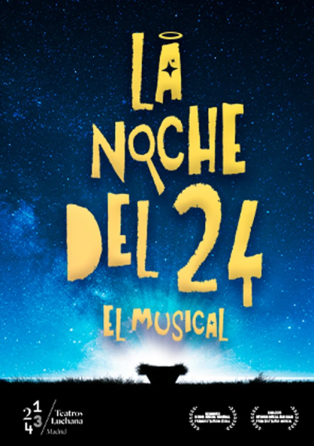 Poster del musical La noche del 24 (2022)
