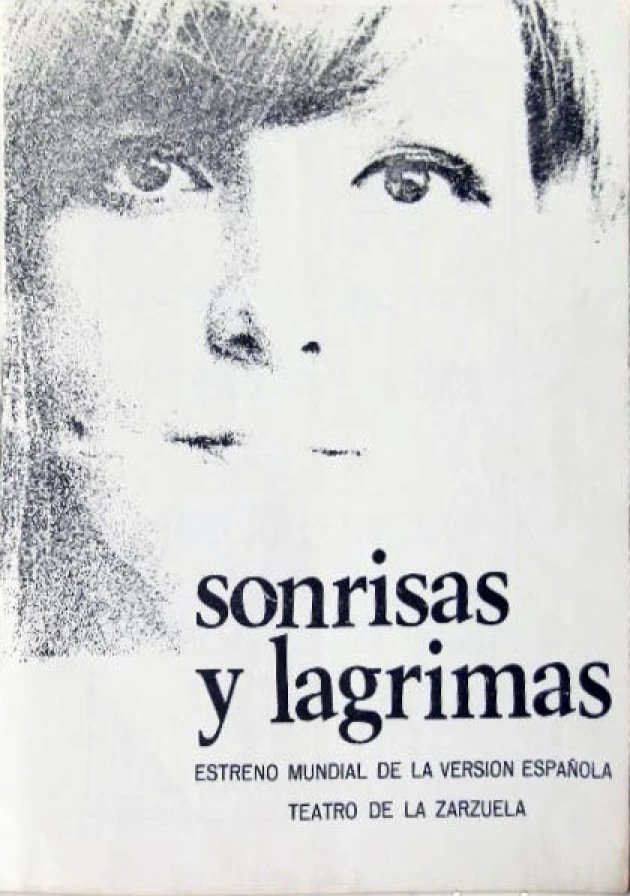 Poster del musical Sonrisas y lágrimas (1968)