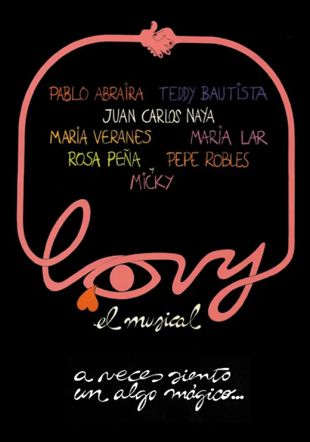 Poster del musical Lovy (1980)