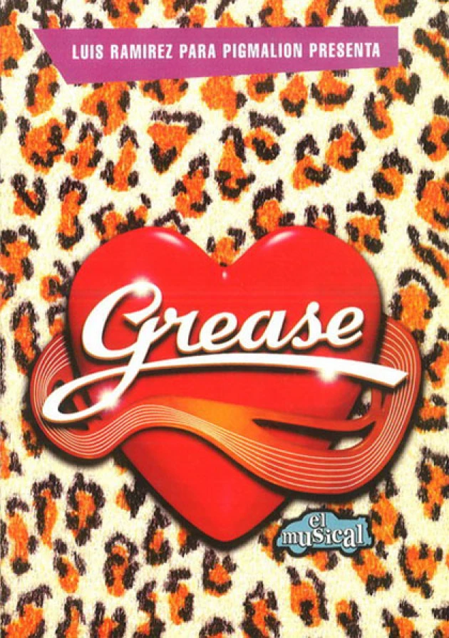 Poster del musical Grease (1999)