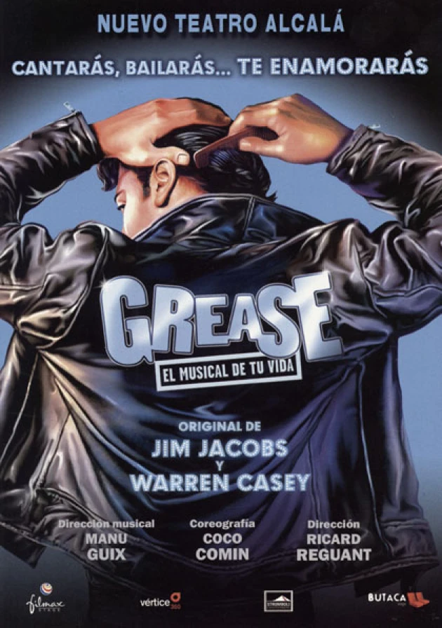 Poster del musical Grease (2006)