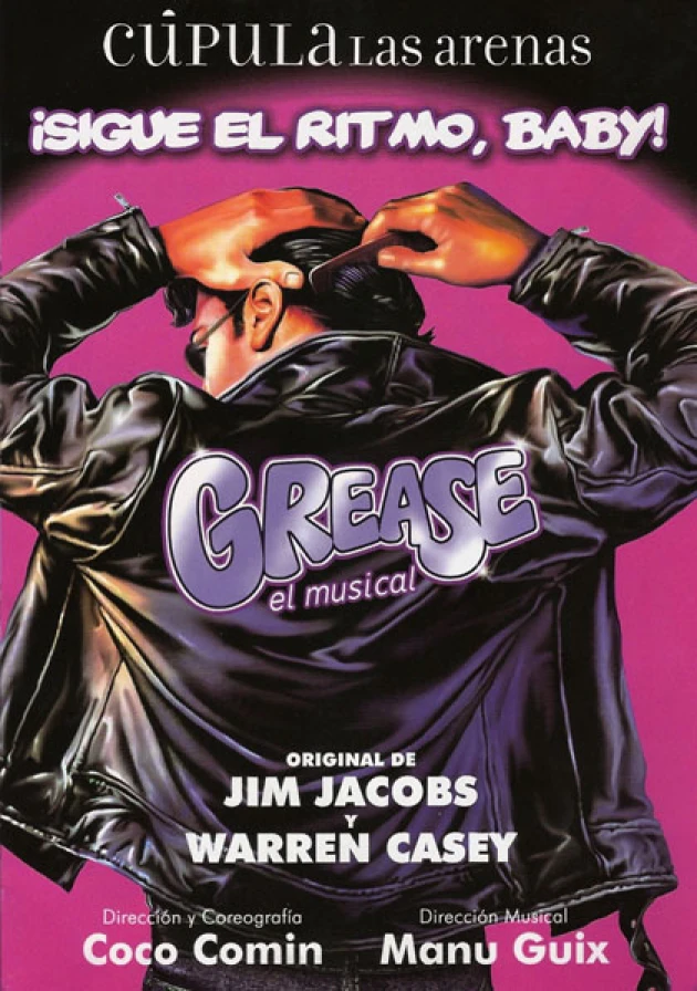 Poster del musical Grease (2011)
